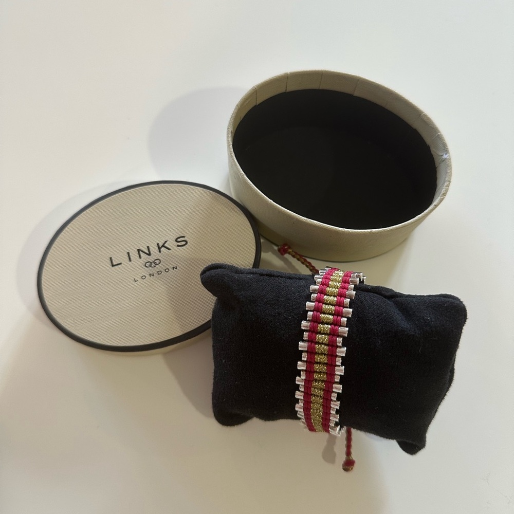 Genuine Links of London Sterling Silver Friendship Bracelet